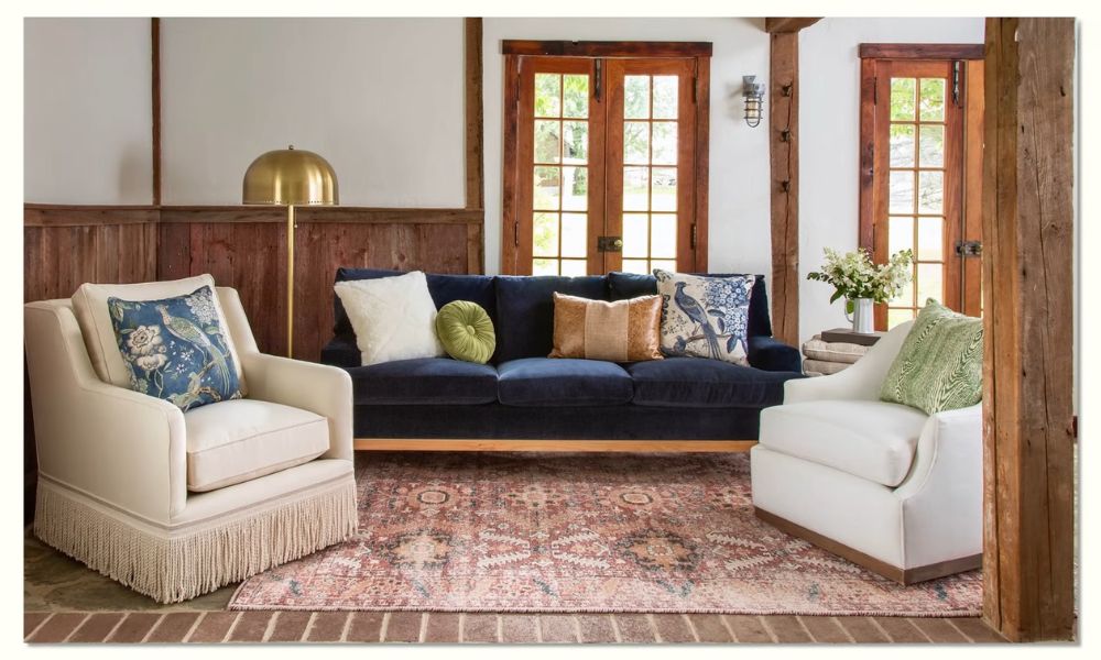 Sofa and Two Chairs