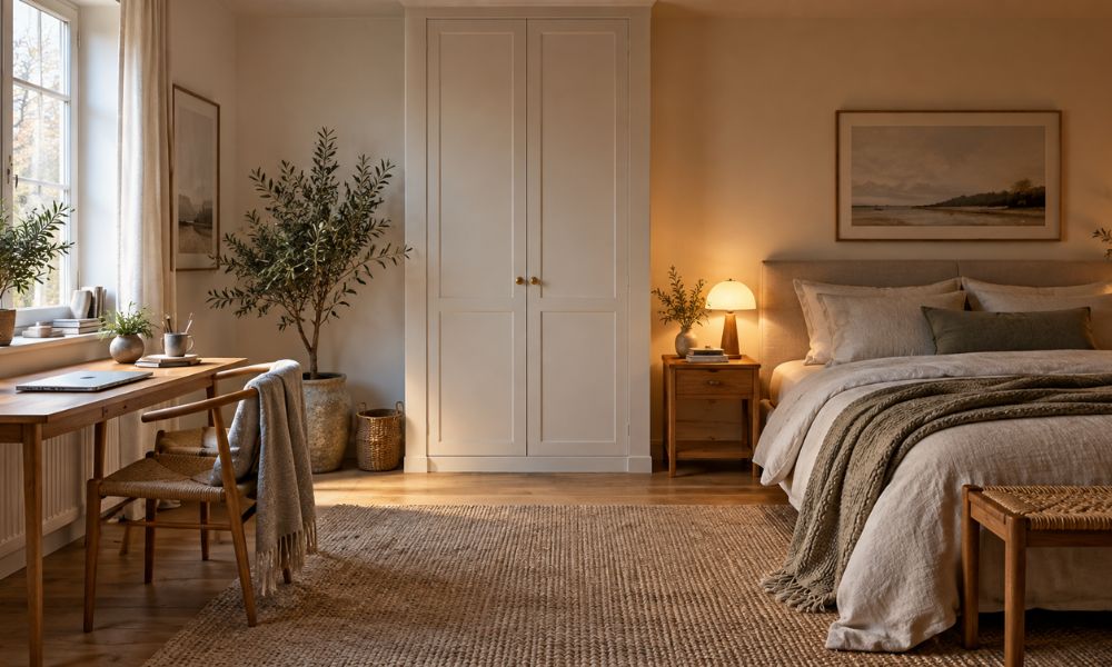 Bedroom office